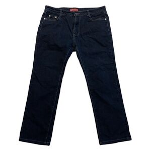 Sincere Art Dark Wash Denim Jeans - Straight Leg (Waist 32")